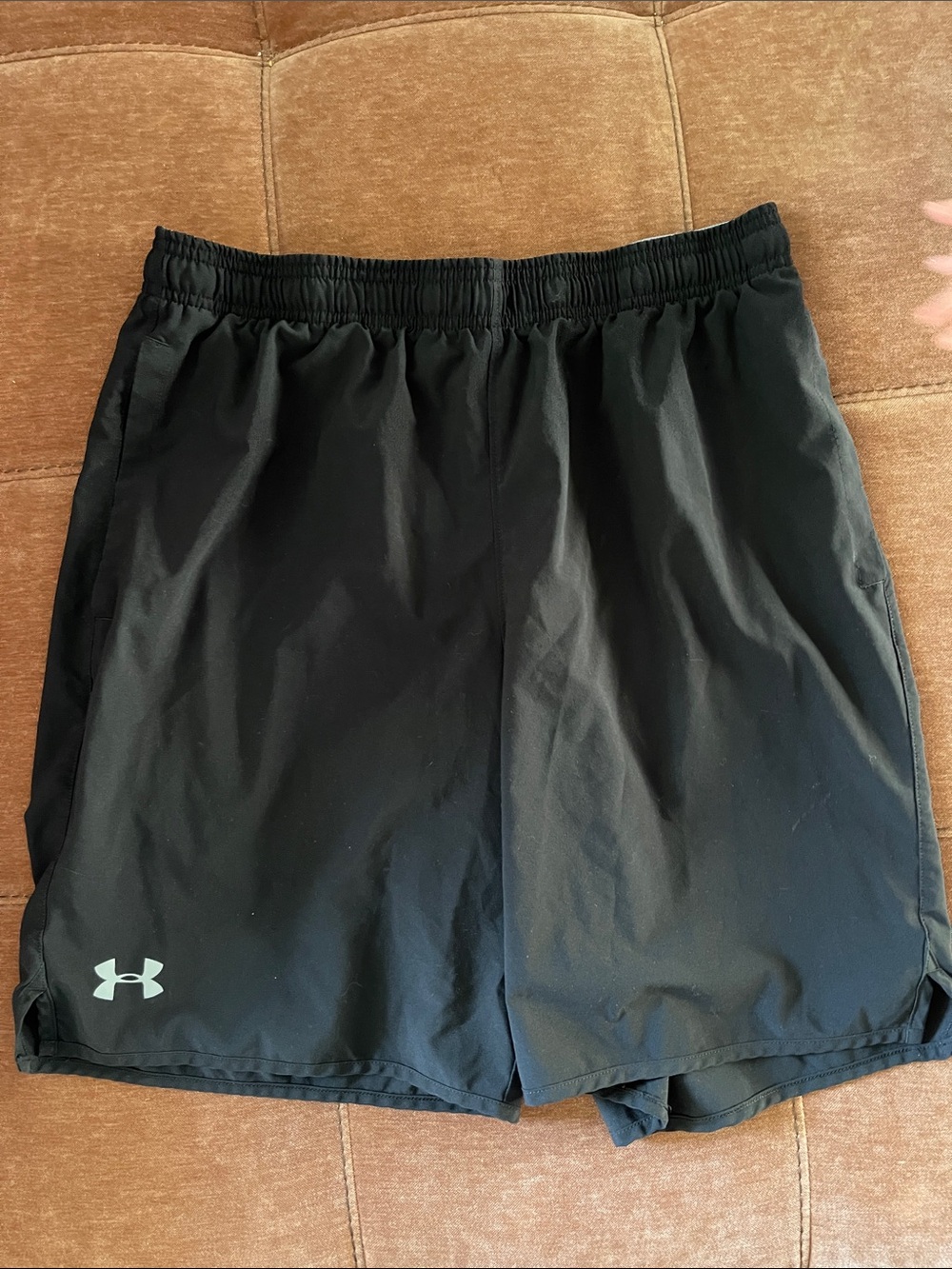 Under Armour Men’s Black Training Shorts with Logo